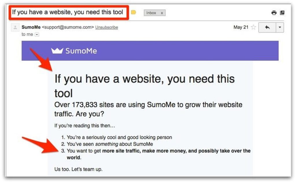 Catchy Subject Lines