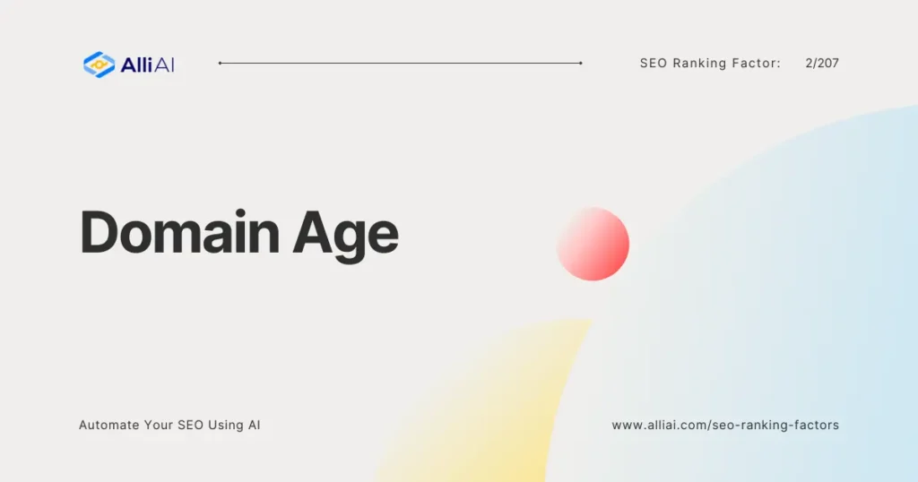 Domain Age
