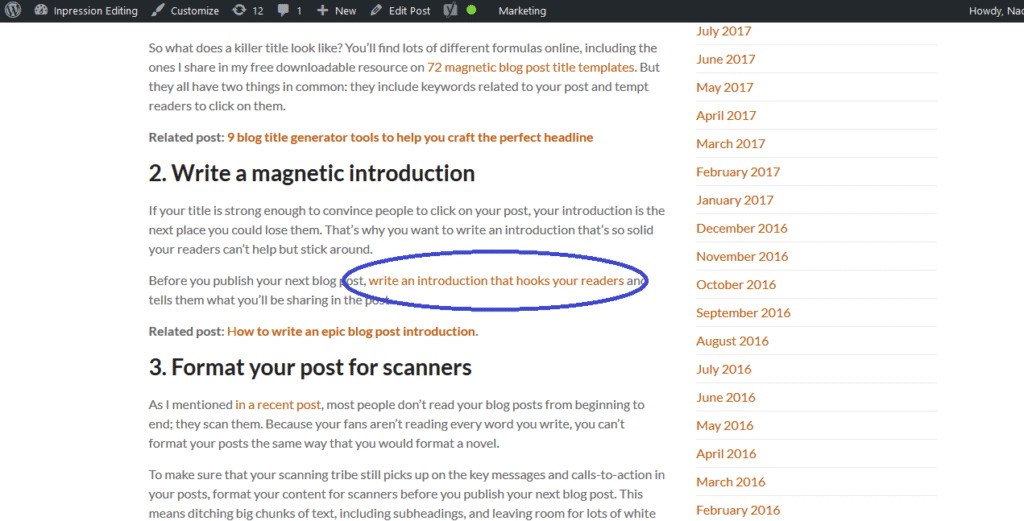 Use External Links The Right Way