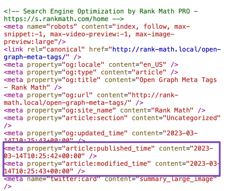 Open Graph To Your Website